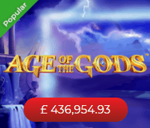 Welcome Bonuses at E vegas Age of The Age of The Gods Online Videoslot at The Sun Vegas Casino