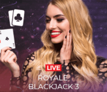 Royal Blackjack 3 Live at Sun Vegas