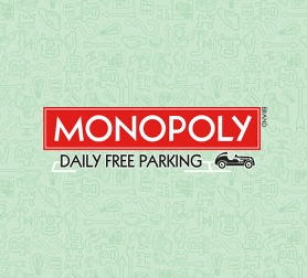 Monopoly Daily Free Parking at Monopoly Casno 2021