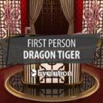 First Person Dragon Tiger from Evolution Games at Gala Casino E-Vegas.com