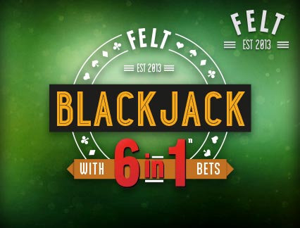 Felt Games 6 + 1 Blackjack game table games variation