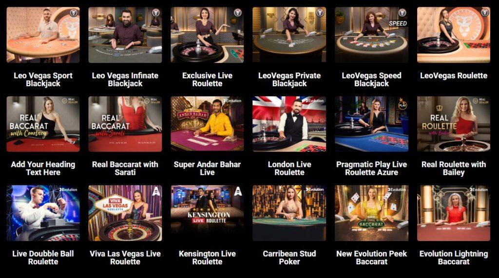 LeoVegas best mobile casinos 2022 at E-Vegas.com