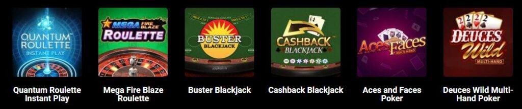 Play a huge variety of Mobile Casino games at Gala Casino in 2022 with many Blackjack and Roulette options