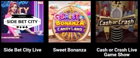 Evolution-Game-shows-including-Cash-or-Crash-Side-Bet-City-and-Sweet-Bonanza