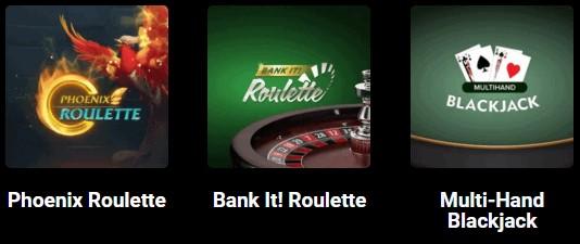 Phoenix-Roulette-Phoenix-Blackjack-Mult-Hand-Blackjack-and-Bank-It-Roulette-at-Megaways