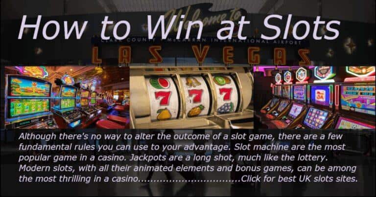 How to Win at Slots