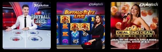 Live Game Shows at Leo Vegas on Mobile