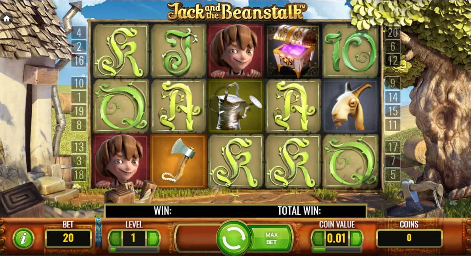 Jack and The Beanstalk by NetEnt
