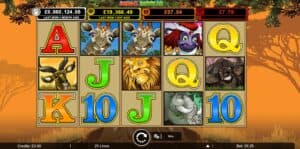 Online Slot Review at E-Vegas.com Mega Moolah by Microgaming