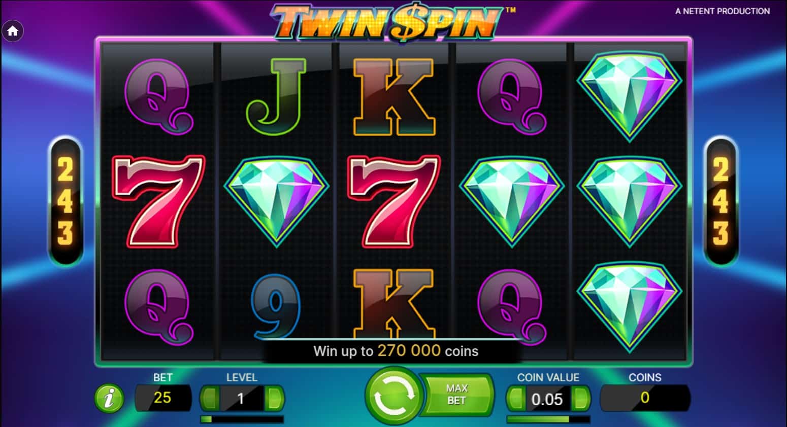 Twin Spin By NetEnt