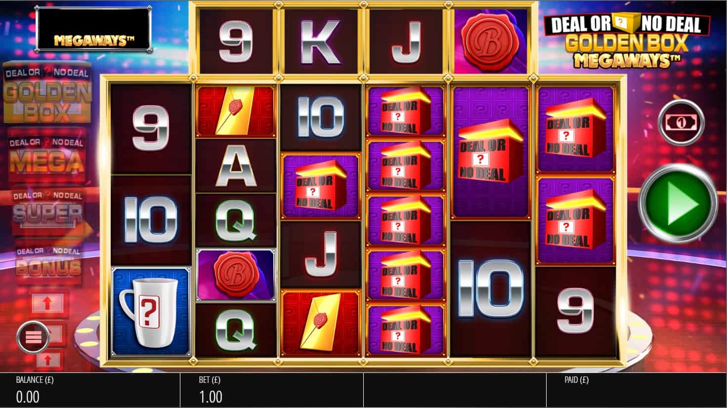 Deal or No Deal Golden Box Megaways Slot Review by Our Experts at E-Vegas.com