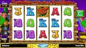 Rainbow Riches Free Spins Gameplay