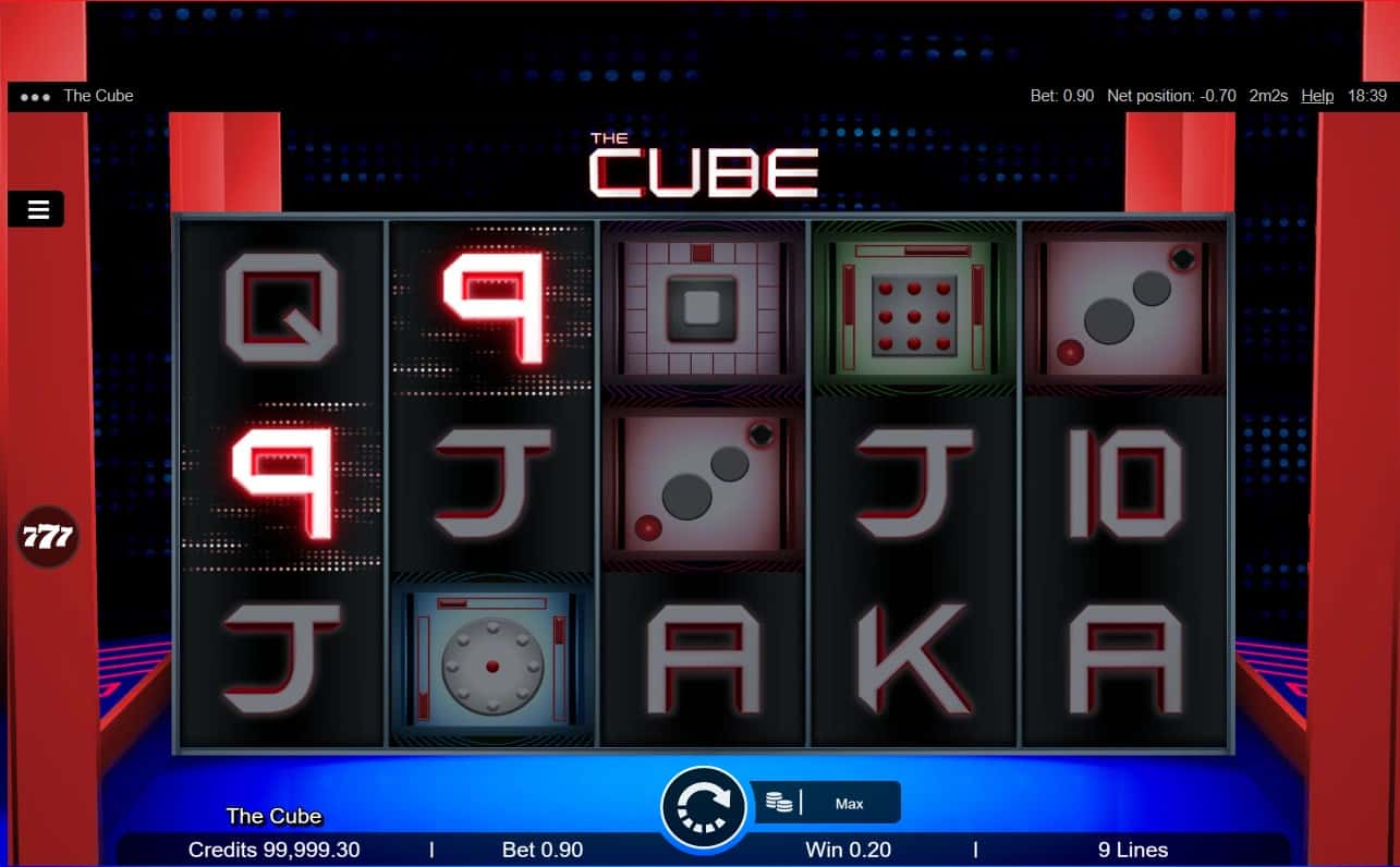 The Cube Online TV Quizshow themed slot game exclusive to 32Red
