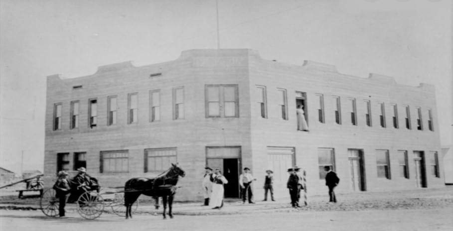 Hotel Nevada the First Ever Casino in Las Vegas Seen here in its earliest years
