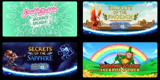 Jackpot Slots casino games at Bally Casino Online UK