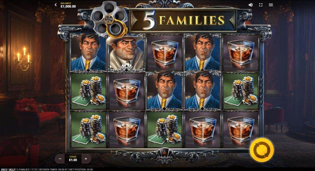 5 Families Daily Jackpot Sample Game Play
