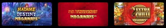 Megaways Online Casino Games at Rainbow Riches