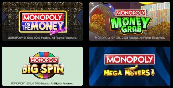Monopoly Slot Examples like The Big Spin Mega Movers Hasbro Games