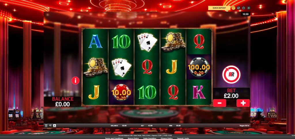 Vegas Slots Online Red Rake Vegas All In at Mega Casino UK.jpg