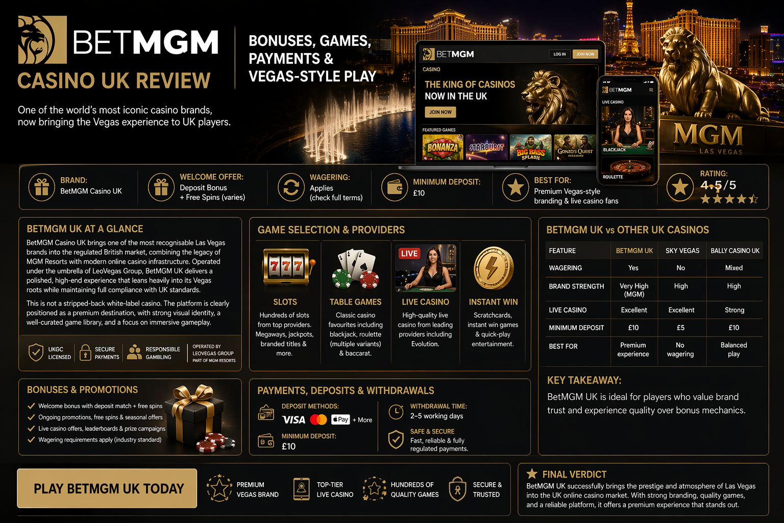 Final Verdict | Play BetMGM UK Today