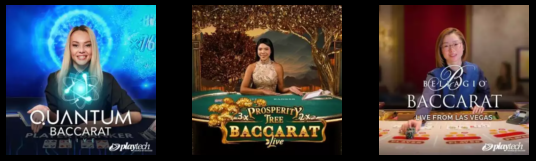 Huge Live Dealer Baccarat Collection at Mega Casino