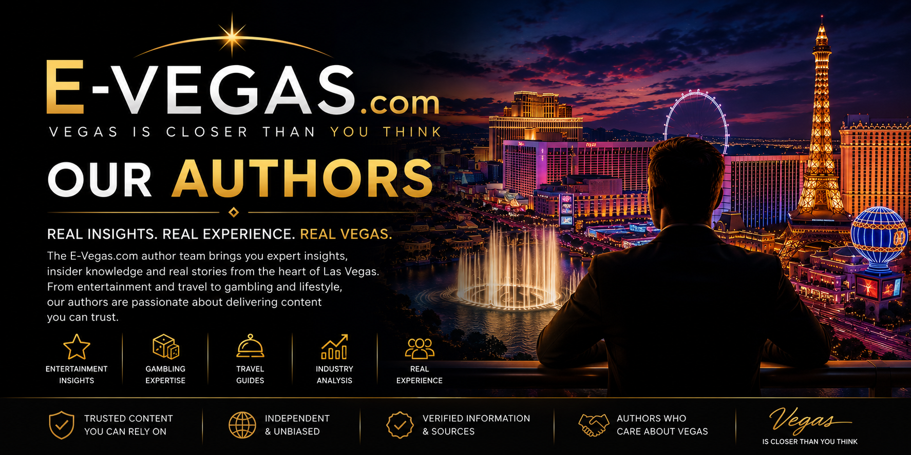 the Authors and Editorial Team at E-Vegas.com