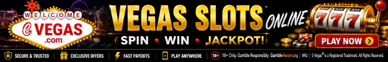 E Vegas Slots Ad 70px Height.png