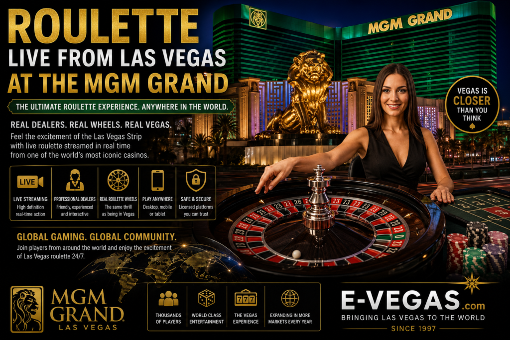 MGM Live Roulette Play From The UK With E-Vegas.com Since 1997 Vegas Is Closer Than You Think.png