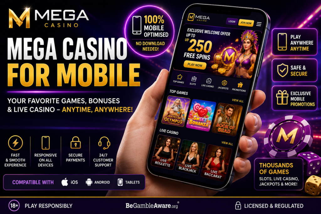 Mega Casino mobile app promotion.png