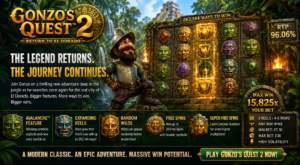 Gonzo's Quest 2 jungle adventure slot