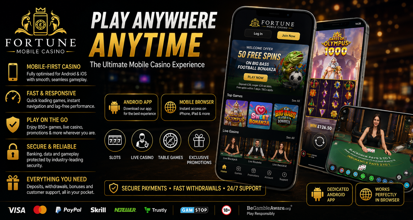 Ultimate mobile casino experience promotion.png